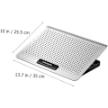 Miniatyrbild 4 av 8: Datorställ för bärbar dator Aluminium Notebook Kylare Kylplatta Laptop Tillbehör för Användare
