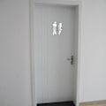 Pikkukuva 3 / 5: Taide-DIY-WC-kyltti kylpyhuoneeseen, mies ja nainen, vessa-kyltti, ovien tarvikkeet Silver
