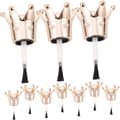 10 st nagellacksflasklock Borstgel Nagellack Ersättningslock