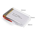 Miniatyrbillede 1 af 5: 4 stk 3.7V 1200mAh Batterikapacitet med oplader