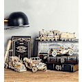 Miniatyrbild 4 av 4: 3D Pussel Ånglok Trämodell Byggset