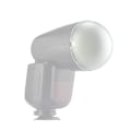 Miniatyrbild 5 av 5: -r11 Kupoldiffusor Kompatibel med H200r Rund Blixt Huvud V1 Blixt Serie V1-s V1-n V1-c Ad200 Pro A