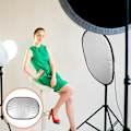 Miniatyrbilde 5 av 8: Profesjonell 2-i-1 Oval Diffuser for Studio og Utendørs Fotografering