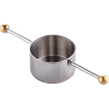Miniatyrbilde 1 av 5: Bar Jigger med Håndtak Rustfritt Stål 30ml Cocktail Whisky Målebeger Vinblander, Bartilbehør, 30ml Bar Jiggers (sølv) (1 stk)