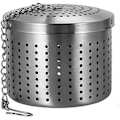 Miniatyrbilde 1 av 5: Teekule Strainer i Rustfritt Stål Løsblad Infuser Filter Intervall Diffuser Suppe