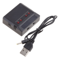 Miniatyrbillede 1 af 4: 3.7v 2000mah Lipo Batteri 903048 Li-ion Batteri/lader Rc Quadcopter Tilbehør Reparation Reservedel Til Ky601s H11d H11c Rc Drones Only usb charger