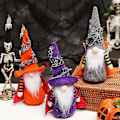 Pikkukuva 2 / 5: Ruotsalainen Tomte-tonttu Halloween-koristeet Skandinaavinen Tonttu Tomte Nisse Plus-noitahahmo Lomajuhlan Koriste Type A