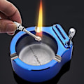 Miniatyrbillede 1 af 3: Metal Askebæger Ti Tusind Tændstik Multifunktionel Lighter Kontor