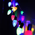 Pikkukuva 4 / 5: 5m Jouluvalot 20 LED:tä Lämmin Valkoinen Monivärinen