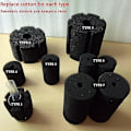 Miniatyrbilde 3 av 4: Akvariumfilter Svamp Fiskedam Luftpumpe Biokjemisk