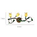 Miniatyrbillede 5 af 5: 9W Tulipanformet LED Jernlampe L49W20H15cm