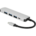 Miniatyrbillede 1 af 8: Multifunktionel USB Hub Port USB Udvidelses Dock til Laptop Letvægts Aluminium Legering Design Tilfældig