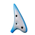 Miniatyrbillede 2 af 3: 12 Hulls Gradient Blå Ocarina