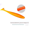 Miniatyrbilde 4 av 5: 100 stk Agnsatt Soft Bait Fiske Bar 7cm 2g