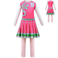Miniatyrbilde 4 av 5: High 2 Kostyme for Jenter - Cheerleader Fancy Up 6-7 Years