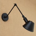 Miniatyrbild 4 av 5: Lantlig Retro Dekorativ Svängarmlampa Metall Vägglampa