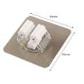 Miniatyrbillede 4 af 5: Køkken Organizer Væghylde Mop Hanger Opbevaringsstativ