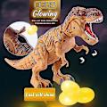 Miniatyrbilde 2 av 3: Dinosaur Elektriske Lekegående Jet Dinosaur Med Lysende Egg Barn Gaver