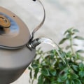 Miniatyrbilde 4 av 4: 1,1 l Campingkjele Utendørs Kaffe Kjele Servise Sett