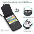 Miniatyrbilde 3 av 5: Liten Crossbody Mobiltelefonveske For Kvinner, Lett Mini Skulderveske Lommebok