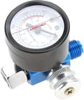 Miniatyrbillede 2 af 5: Kompressorregulator, Lufttryksregulator 1/4\" Regulatorpistol Lufttryksregulator Trykmåler Luftværktøjstilbehør