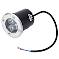 Miniatyrbild 4 av 5: 3W LED Vattentät Utomhus Markbelysning Landskapsbelysning DC 12V