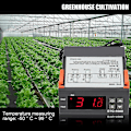 Miniatyrbilde 2 av 5: Digital Temperaturregulator Termostat To Reléutganger