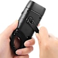 Miniatyrbillede 1 af 4: Nødblysflashlight Håndsving. Bærbar Led-lommelygte Håndsving Solcelledrevet Dynamo