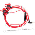 Pikkukuva 2 / 8: Langalliset peli-in-ear-kuulokkeet PC-pelaamiseen, ergonomiset nappikuulokkeet mikrofonilla