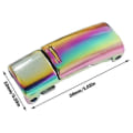 Miniatyrbilde 2 av 5: 1 Par Magnetiske Skolisser Lås Ingen Binding Elastiske Skolisser Spenne One Size Fits All Sko (2 stk, Farge)