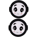 Miniatyrbild 1 av 8: St Kamerahuvskydd med Panda-design för Utomhuskameraskydd