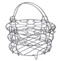 Miniatyrbillede 1 af 4: Dampkurv 3-lags Rustfrit Stål Stablet Æg Holder