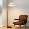 Miniatyrbilde 3 av 5: Dimbar gulvlampe bue metall LED kreativ stående lampe