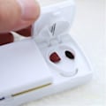 Miniatyrbilde 4 av 4: Medisintablett Oppbevaringsboks Organizer Pillekutter
