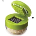 Miniatyrbilde 4 av 4: Hvitløkshakker, Rustfritt Stål Blader, BPA-Fri og FDA-Godkjent, En Størrelse, Grønn