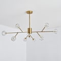 Miniatyrbillede 4 af 5: 120cm Sputnik Design Hængelampe Guld Nordic