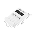 Miniatyrbillede 5 af 5: Intelligent Skærmdisplay Hurtig Opladning Batterilader