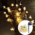 Pikkukuva 3 / 5: Ulkoilma Solar LED -valoketju 6,5m Kirsikankukka 30LED
