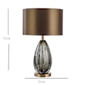 Miniatyrbillede 3 af 5: Moderne Bordlamper Hjemmeindretning Soveværelse Farvet Glaslampe