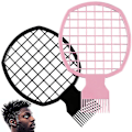 Miniatyrbild 1 av 5: 2 styck Twistkammar, Afro Lockigt Vävt Dreadlocks Naturlig Stil Hårrulleverktyg (svart, rosa)