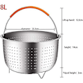 Miniatyrbillede 3 af 4: Robust Dampkurv til Instant Pot - Rustfrit Stål med Silikon