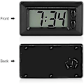Miniatyrbild 3 av 3: Digital Klocka LCD Bilinstrumentbräda Skrivbord Datum Tid