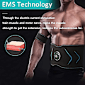 Miniatyrbild 5 av 5: EMS Elektrisk Magband för Viktminskning Muskelstimulator