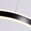 Miniatyrbilde 5 av 5: 2-lyses LED-pendellampe Metall Akryl Sirkel Moderne