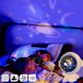 Miniatyrbillede 5 af 5: Astronaut Projektionslampe Stjernehimmel Natlys Soveværelse Atmosfære