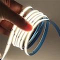 Miniatyrbillede 1 af 5: Cob Fleksibel LED-Stripslys 5m 16.4ft Varmt Koldt Hvid