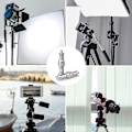 Miniatyrbillede 5 af 5: 2 stk. Adapter Skrue 1/4'' til 3/8'' Stativ Skruegevind Skruekonverter Adapter Bit Skrue