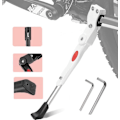 Miniatyrbillede 1 af 5: Justerbar Alu Side Støtte Bipod til Cykel (hvid)