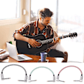 Miniatyrbild 5 av 5: Gitarr Effektpedal Kablar Flätade Kablar Gitarr Patch Kabelkontakt Musikinstrument Tillbehör