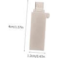 Miniatyrbillede 2 af 8: 1 stk. Læser USB-læser Telefonadapter Datakonverter til Hukommelseskort til USB
